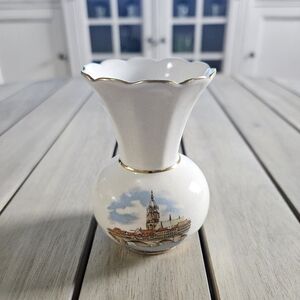 Vintage souvenir vase from Creidlitz Bavaria, Germany.